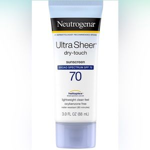 NWT Neutrogena Ultra Sheer sunscreen